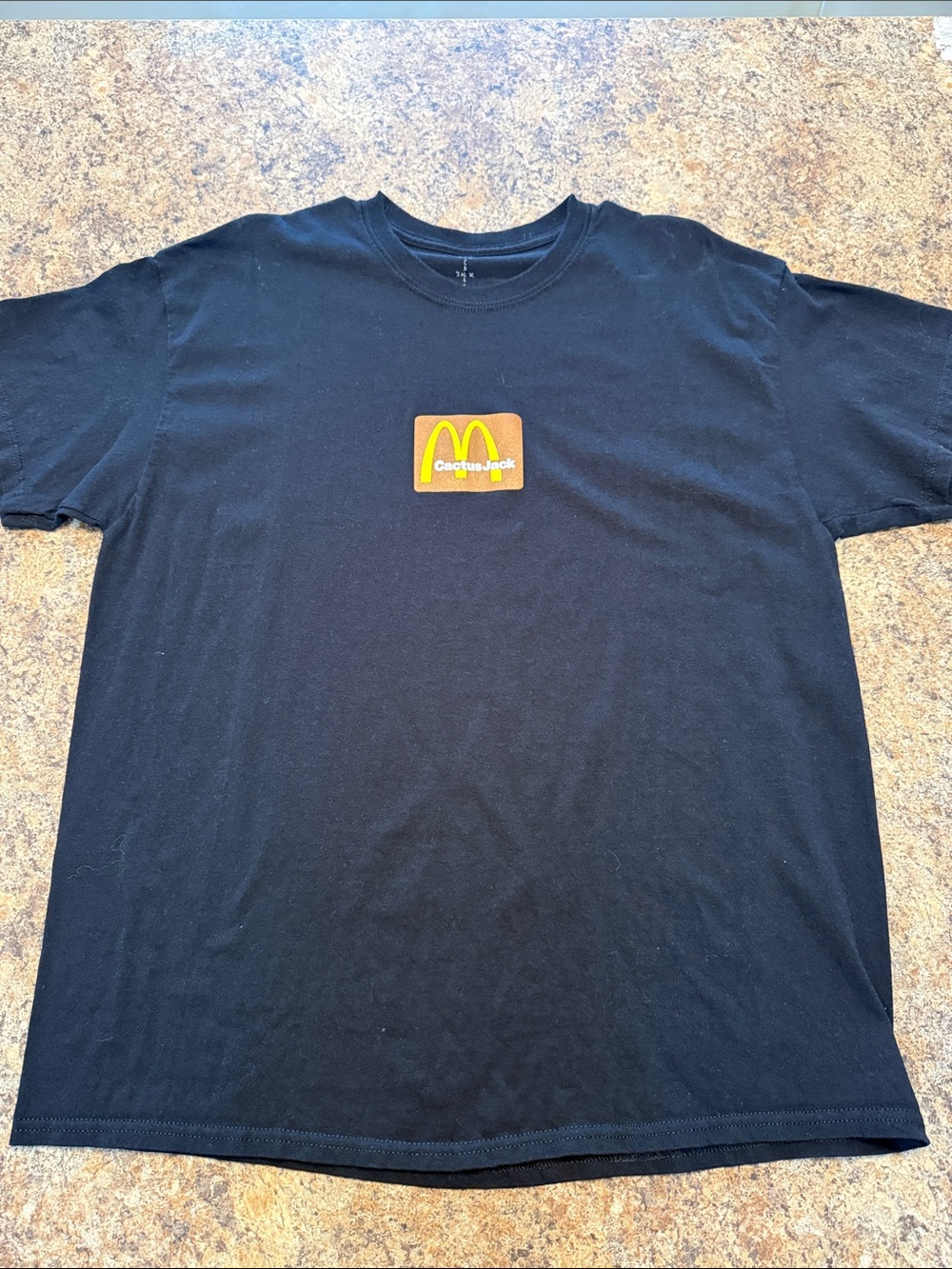 Travis Scott Black McDonalds Shirt
